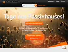 Tablet Screenshot of passivhausprojekte.de